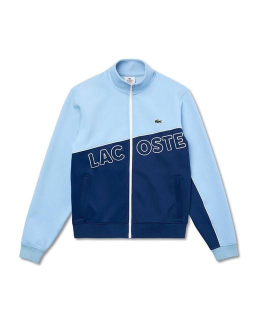 Lacoste Tracksuit Jacket in Blau für Herren | Lyst DE