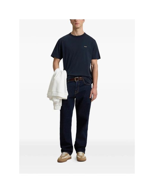 Woolrich Blue T-Shirts for men