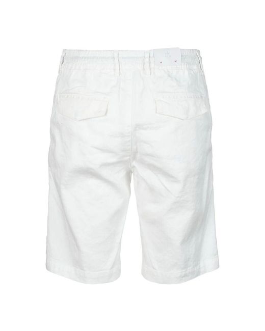 Casual Shorts Eleventy de hombre de color White