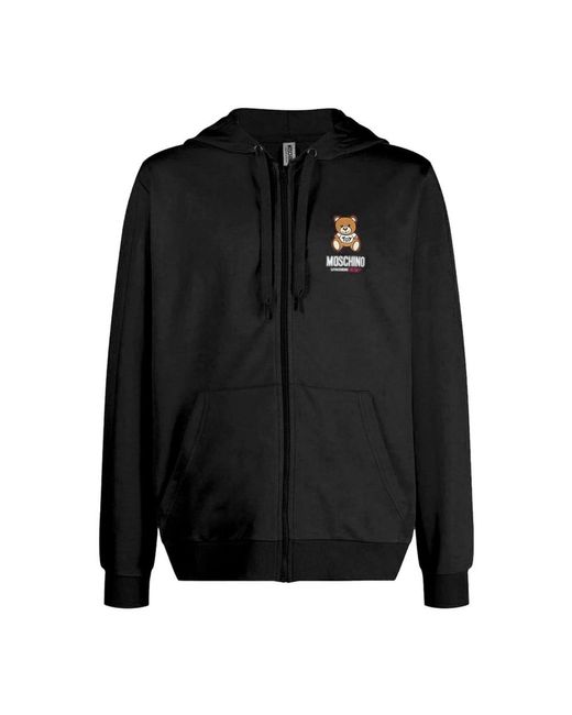 Sweatshirts & hoodies > zip-throughs Moschino en coloris Black