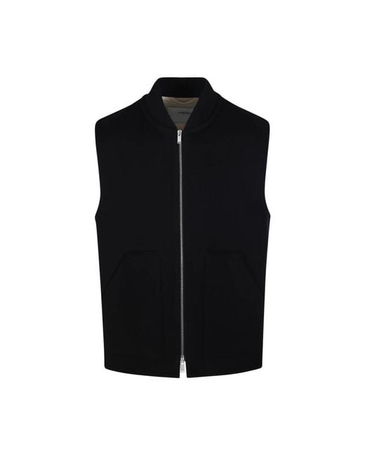 Lardini Black Waistcoats for men