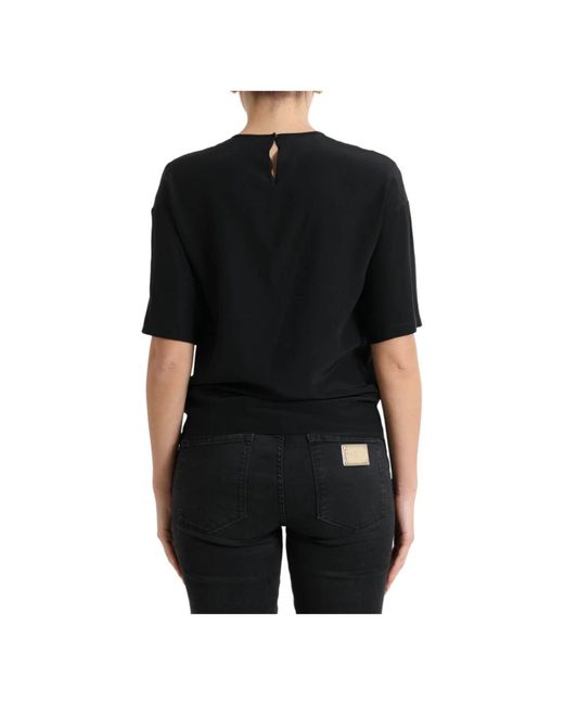Dolce & Gabbana Black Blouses