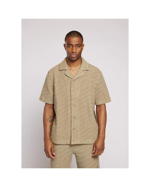 Aeden Green Short Sleeve Shirts for men