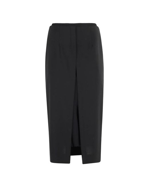 Semicouture Midi Skirts in het Black