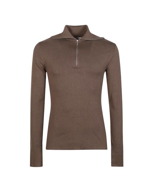 Entire studios Brown Turtlenecks for men
