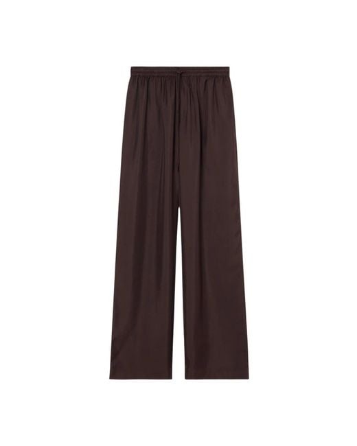 Wide Trousers Rohe en coloris Brown