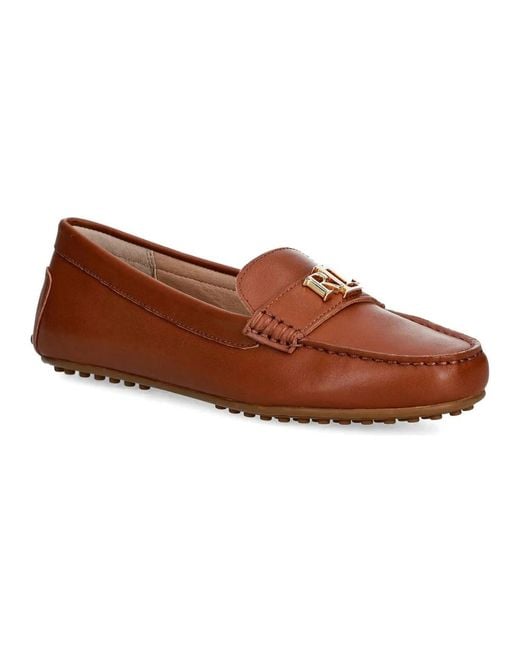 Ralph Lauren Brown Loafers
