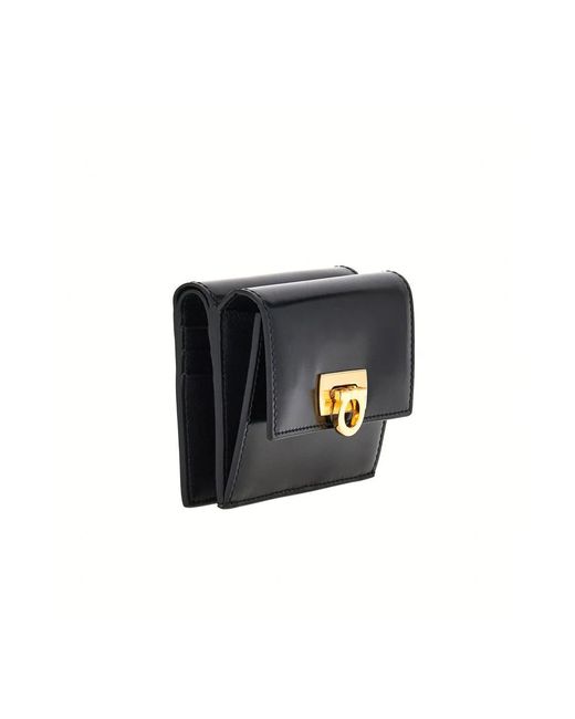 Ferragamo Black Wallets & Cardholders