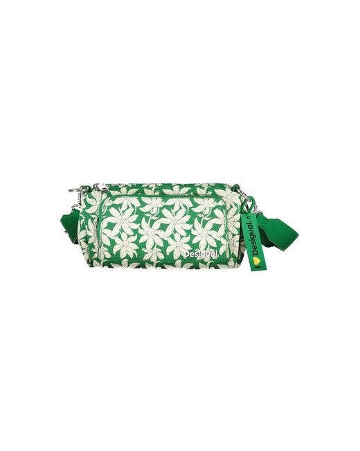 Desigual Green Verde Polyurethane Woman Shoulder Bag