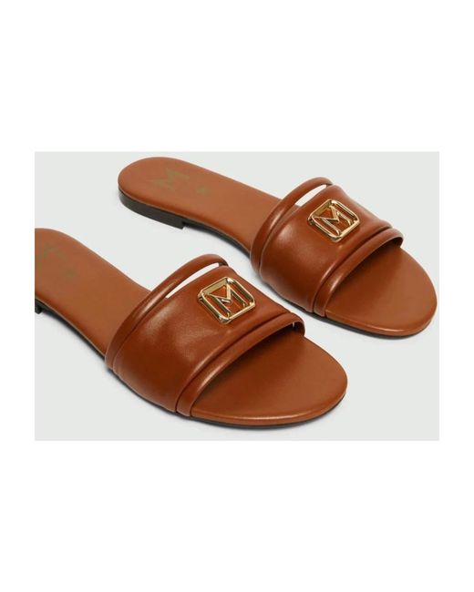 Sliders Marella en coloris Brown