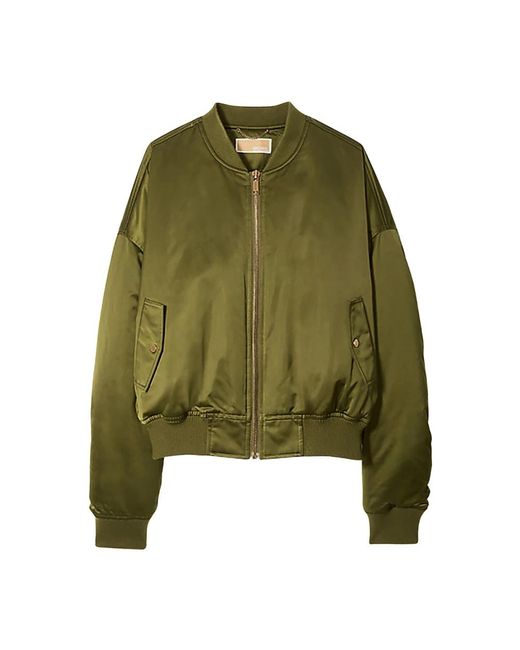 Bomber Jackets Michael Kors en coloris Green