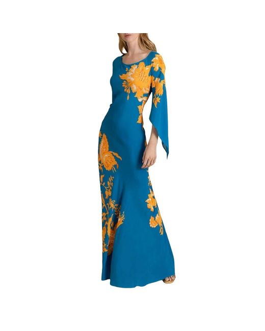 Etro Blue Maxi Dresses