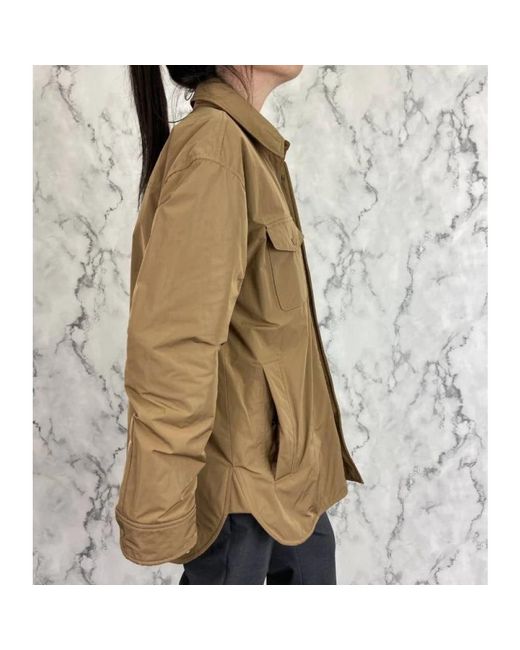 Aspesi Technische Overshirt in het Brown