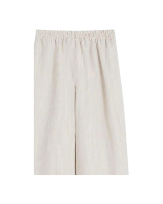 Weekend by Maxmara White Wide Trousers