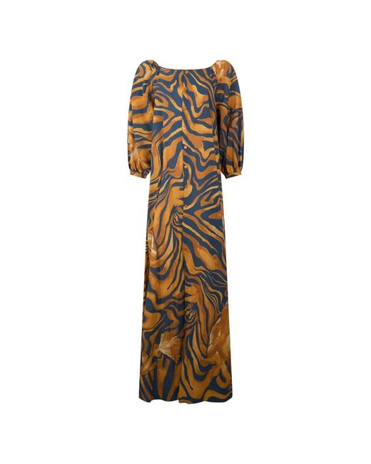 Alberta Ferretti Metallic Maxi Dresses
