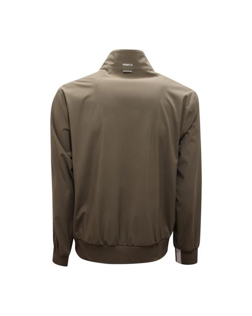 People Of Shibuya Green Bomber Jackets for men