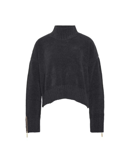 Barbour Blue Turtlenecks