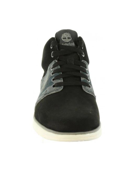 Timberland Black Lace-Up Boots for men