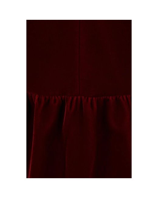 Saint Laurent Red Midi Dresses