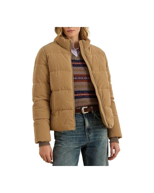 Down Jackets Ralph Lauren de color Brown