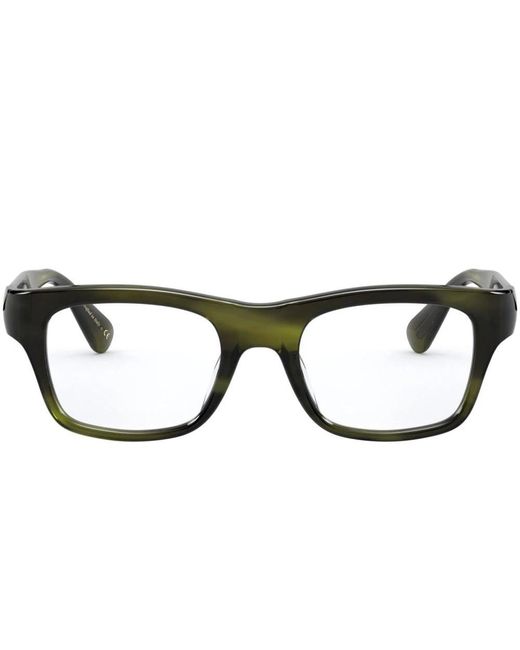 Oliver Peoples Black Emerald Bark Brillengestelle Brisdon Ov