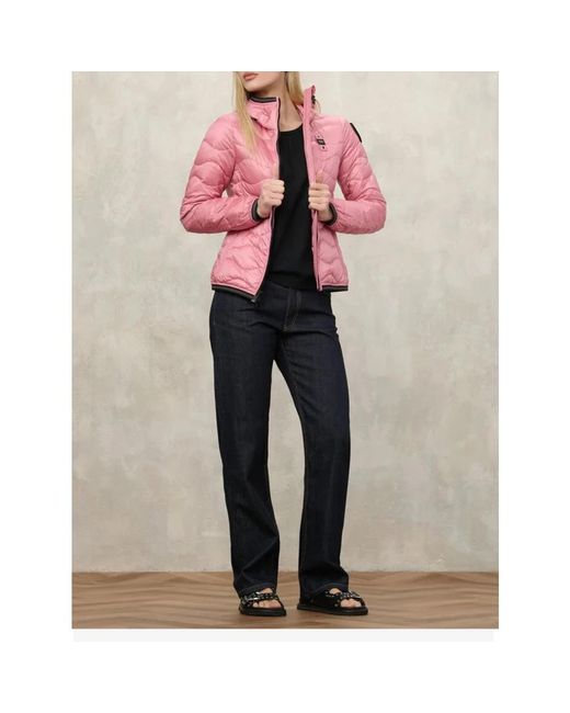 Down Jackets Blauer en coloris Pink