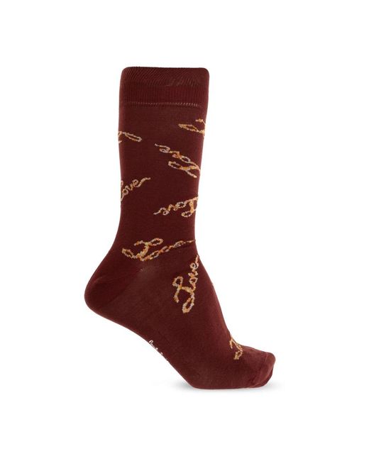 Socks Paul Smith de hombre de color Brown