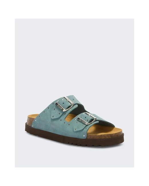 Scholl Green Slippers