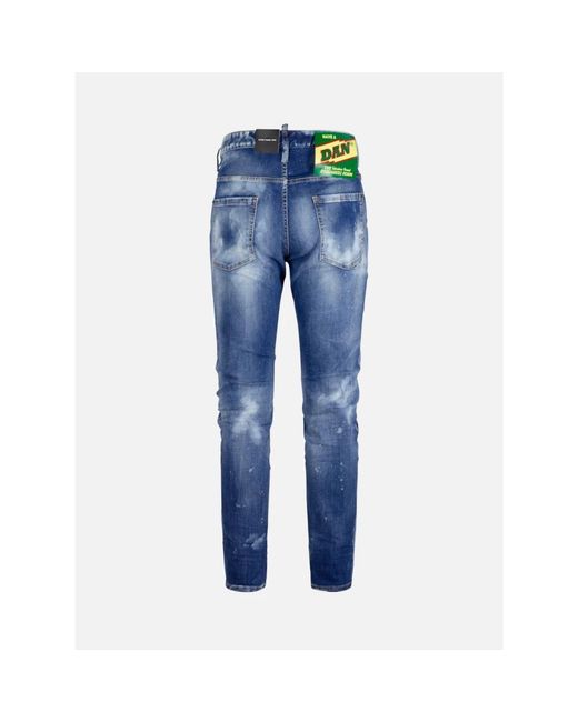 DSquared² Blue Slim Fit Jeans for men