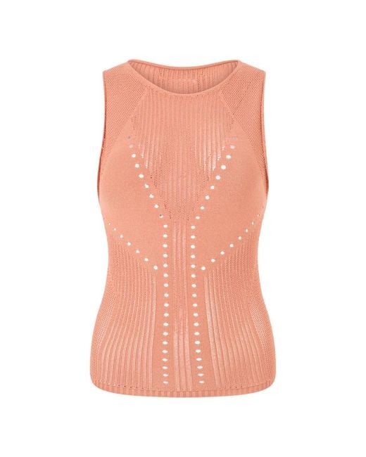 Alberta Ferretti Pink Sleeveless Tops