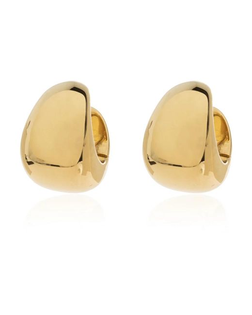 Earrings LIE STUDIO de color Metallic