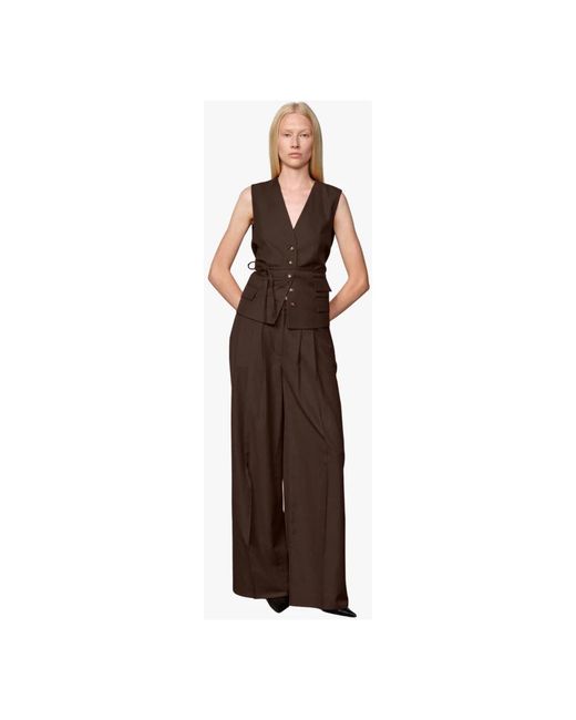 Birgitte Herskind Brown Vests