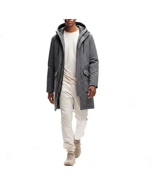 Herno Cashmere Coat in het Gray voor heren
