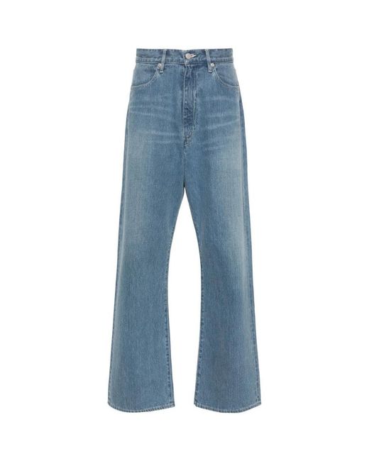 Jeans > loose-fit jeans Auralee pour homme en coloris Blue