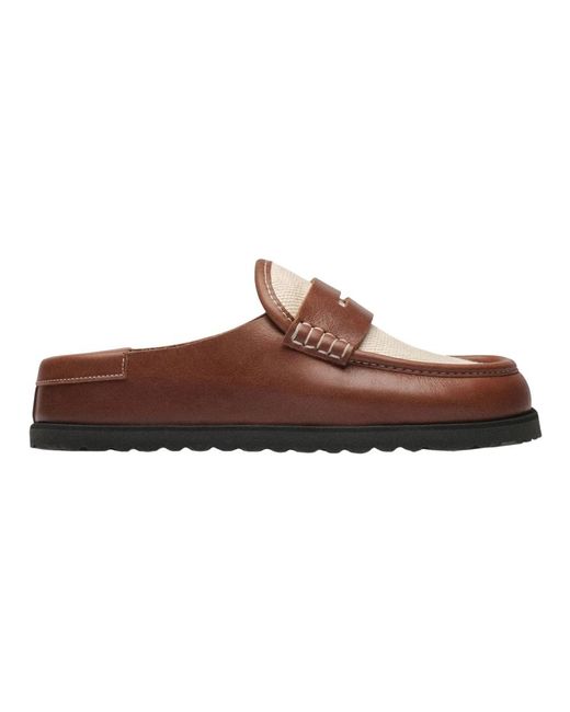 Birkenstock Brown Mules for men