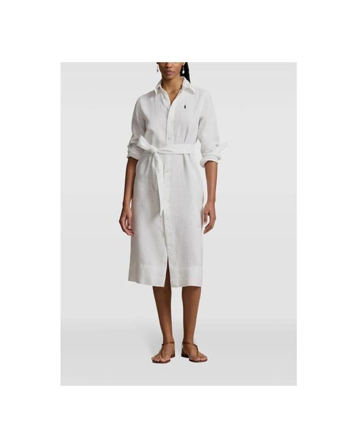 Polo Ralph Lauren White Shirt Dresses
