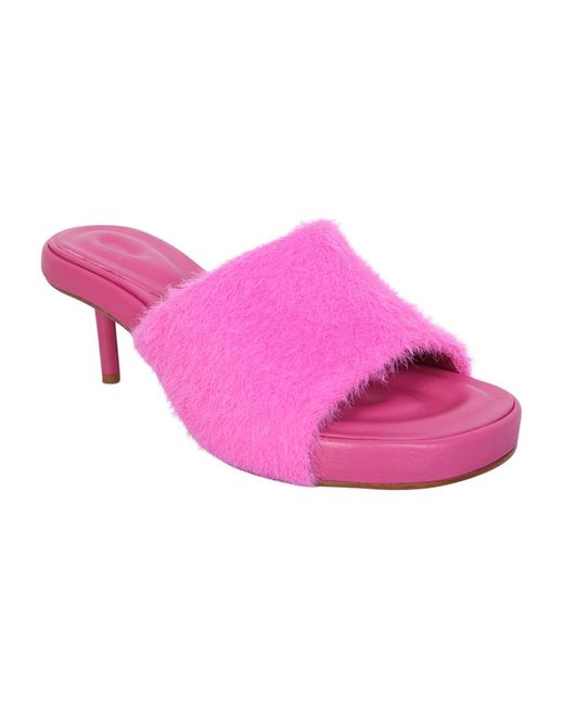 Jacquemus Pink Heeled Mules