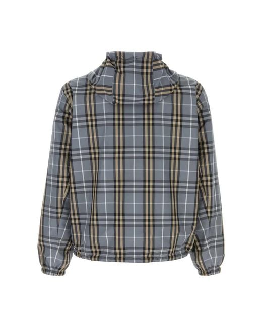Burberry Gray Light Jackets for men