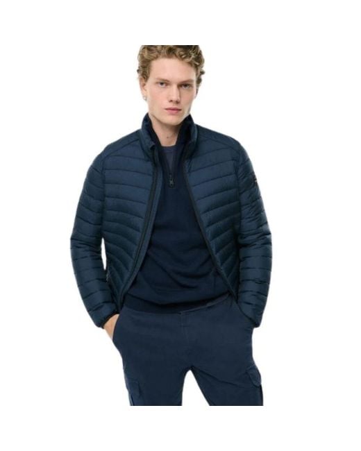 Ecoalf Coats in Blue für Herren