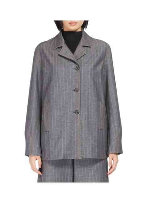 Max Mara Gray Blazers