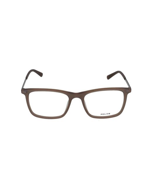Police Brown Glasses