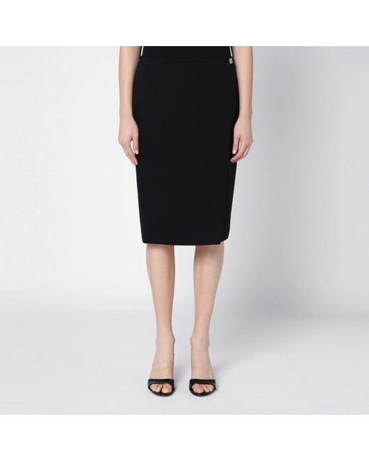 Pencil Skirts Givenchy de color Black