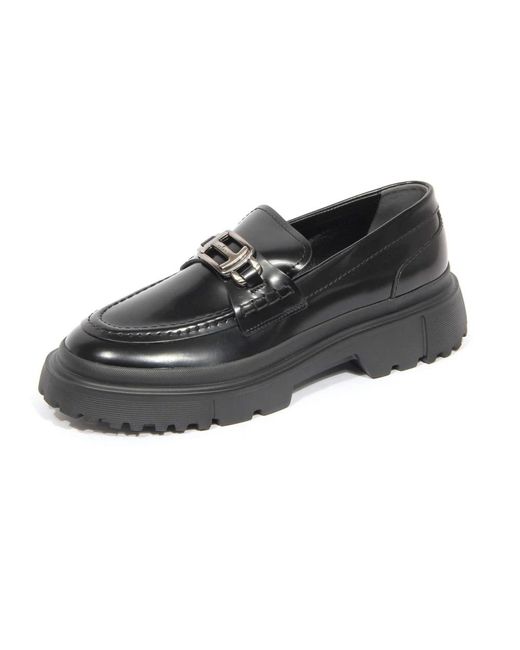 Hogan Loafers in het Black