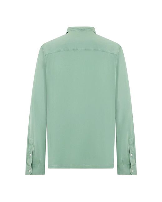 Fedeli Green Casual Shirts for men
