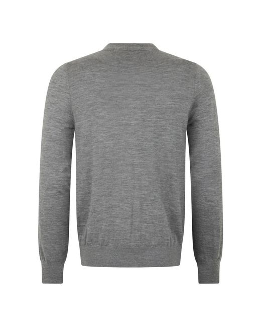 Cardigans Moorer pour homme en coloris Gray