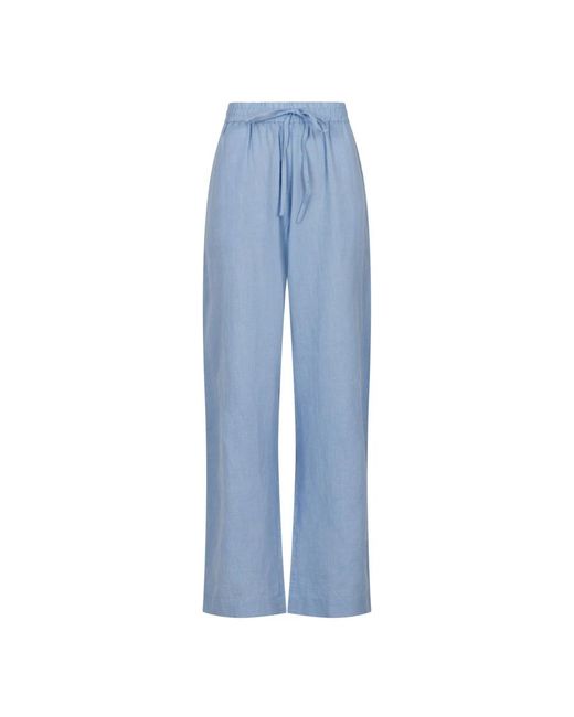 Neo Noir Wide Trousers in het Blue