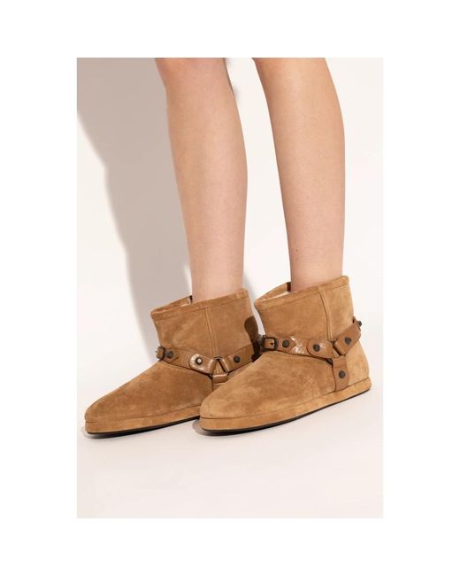 Balenciaga Brown Alaska Soft Bootie