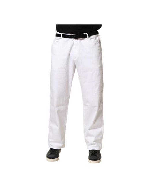 Paul & Shark Blue Straight Jeans for men