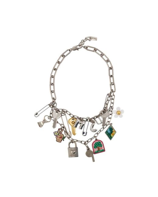 Necklaces Marc Jacobs de color Metallic