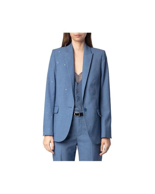 Zadig & Voltaire Blue Sako Modeaccessoire